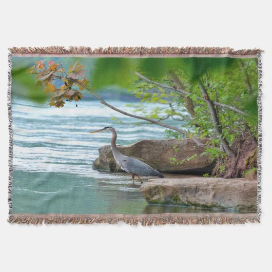 Great Blue Heron Deken (Voorkant)