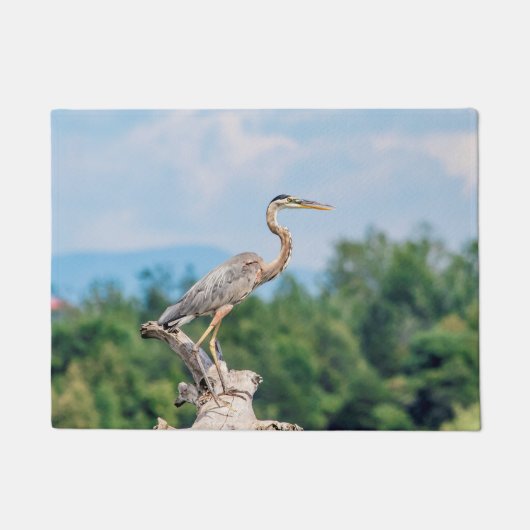 Great Blue Heron Deurmat (Voorkant)