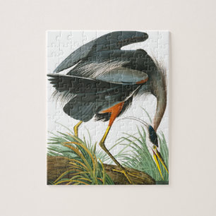 Great Blue Heron door John James Audubon Legpuzzel