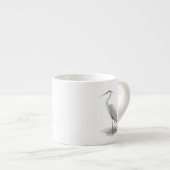 Great Blue Heron Espresso-Mok Espresso Kop (Voorkant rechts)