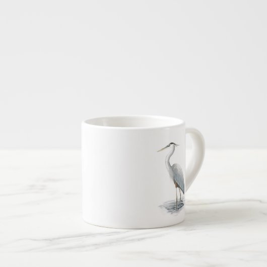 Great Blue Heron Espresso-Mok Espresso Kop (Voorkant rechts)