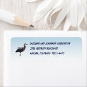 Great Blue Heron Etiket (Insitu)