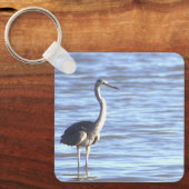 Great Blue Heron Foto Sleutelhanger (Voorkant)
