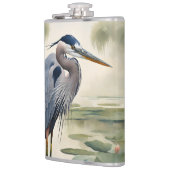 Great Blue Heron Heupfles (Links)