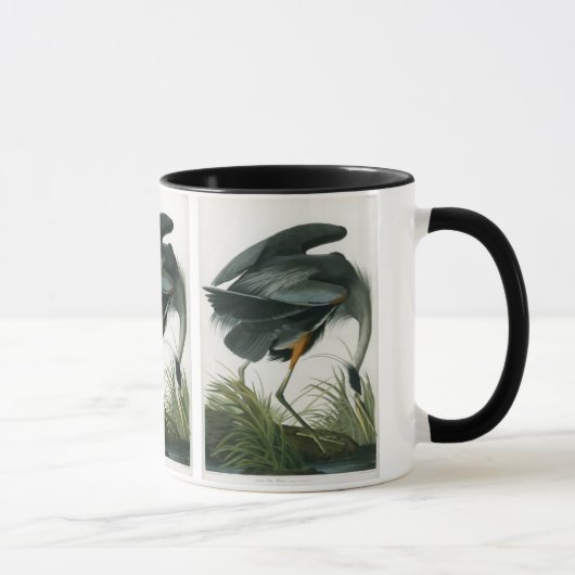 Great Blue Heron, John James Audubon Mok (Rechts)