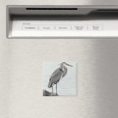 Great Blue Heron Magneet (Insitu (Vaatwasser))