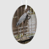 Great Blue Heron Ornament (voorkant)