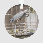 Great Blue Heron Ornament (achterkant)