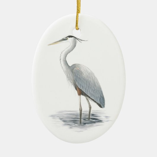Great Blue Heron Ornament (Voorkant)