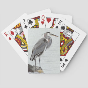 Great Blue Heron Pokerkaarten