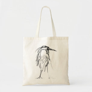 Great Blue Heron Sketch Tas