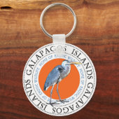 Great Blue Heron Sleutelhanger (Voorkant)
