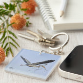 Great Blue Heron Sleutelhanger (Voorkant Rechts)