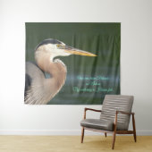 Great Blue Heron Sluiten Wandkleed (In Situ (horizontaal))