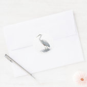 Great Blue Heron Sticker (Envelop)
