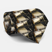 Great Blue Heron Stropdas (Opgerold)