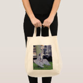 Great Blue Heron sunbathing Tote Bag (Voorkant (product))