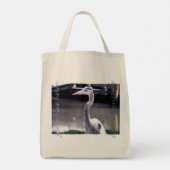 Great Blue Heron Tote Bag (Achterkant)