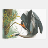Great Blue Heron van John James Audubon Decpupage Inpakpapier Vel (Voorkant)