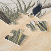 Great Blue Heron van vogels uit Amerika Legpuzzel (Zijkant)