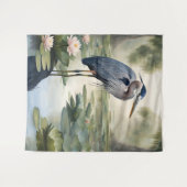 Great Blue Heron Wandkleed (Voorkant (horizontaal))