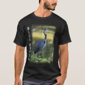 Great Blue Heron Wildlife T-shirt (Voorkant)