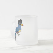 Great Blue Turaco Matglas Koffiemok (Voorkant links)