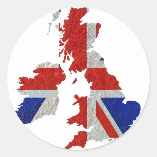 Great Britain Sticker (Voorkant)