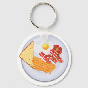 Great British Breakfast Sleutelhanger