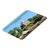 Great Captain Island Lighthouse, CT Photo Magnet Magneet (Linkerzijde)