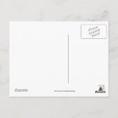 Great Coffee amusant dessin animé carte postale (Dos)