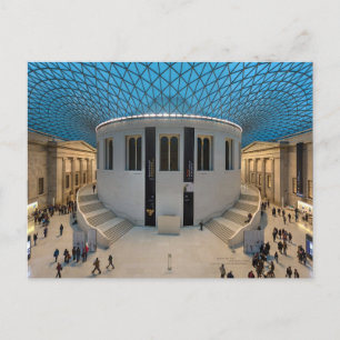 Great Court of the British Museum in London, Veren Briefkaart