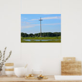 Great Cross in St. Augustine, Florida Poster (Keuken)