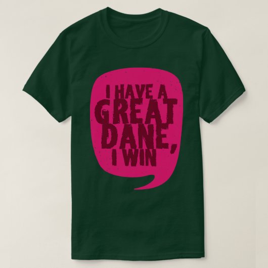 Great Dane 7 T-shirt (Design voorkant)