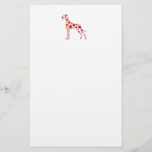 Great Dane afbeeldingen Briefpapier (Voorkant)
