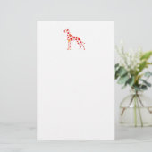 Great Dane afbeeldingen Briefpapier (Staand voorkant)