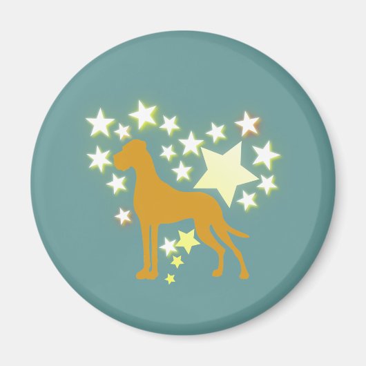 Great Dane afbeeldingen Magneet (Voorkant)