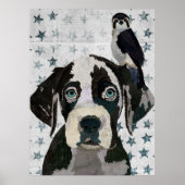 GREAT DANE AND FALCON POSTER (Voorkant)