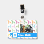 Great Dane-badge Badge (Voorzijde met clip)