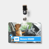 Great Dane-badge Badge (Voorzijde met clip)