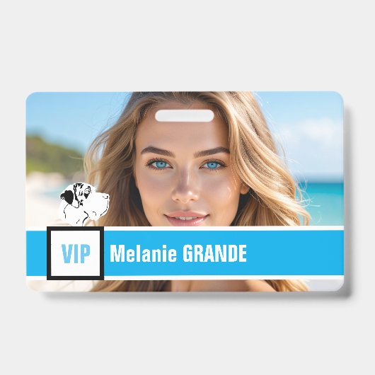 Great Dane-badge Badge (Voorzijde)