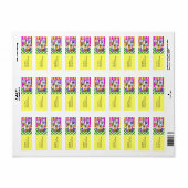 Great Dane Bath Tub Full vertical Labels (Full Sheet)