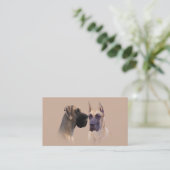 Great Dane Breeder Visitekaartje (Staand voorkant)