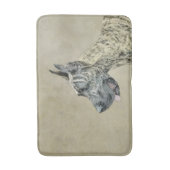 Great Dane (Brindle) schilderen - Oorspronkelijke  Badmat (Voorkant Verticaal)