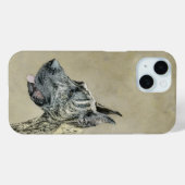 Great Dane (Brindle) schilderen - Oorspronkelijke  Case-Mate iPhone Case (Achterkant (horizontaal))
