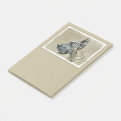 Great Dane (Brindle) schilderen - Oorspronkelijke Post-it® Notes (Schuin)