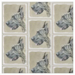 Great Dane (Brindle) schilderen - Oorspronkelijke Stof