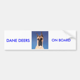 GREAT DANE BUMPERSTICKER