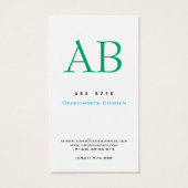 Great Dane Business Cards Color variation  (Dos)