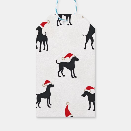 Great Dane  Cadeaulabel (Achterkant)